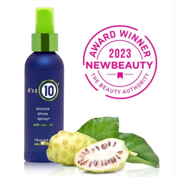 NWT It’s a 10 Miracle Shine Spray with noni oil 4oz - Picture 4 of 4